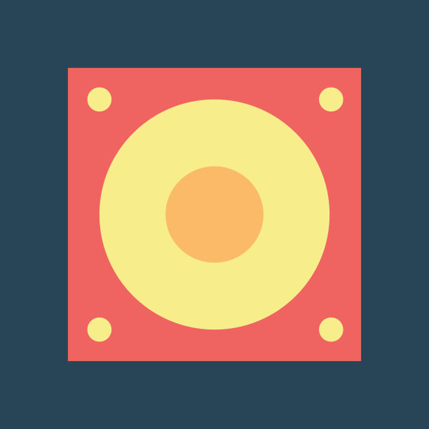 剪影图标音乐扬声器图片下载