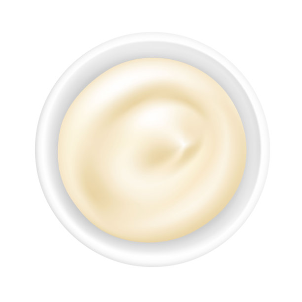 蛋黄酱在碗里图片下载