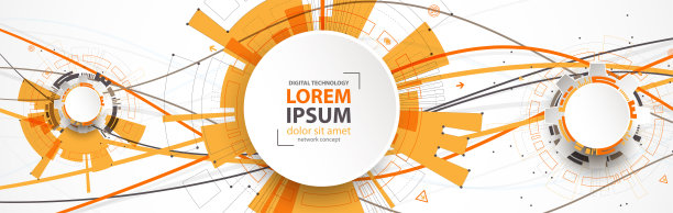 矢量插图，高科技数字技术和工程主题图片下载