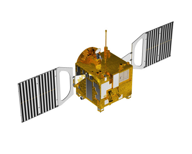 在白色背景下孤立的星际空间站图片下载