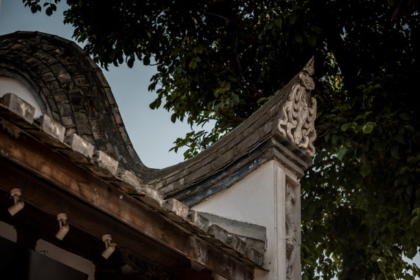 中国历史建筑的建筑细节图片下载