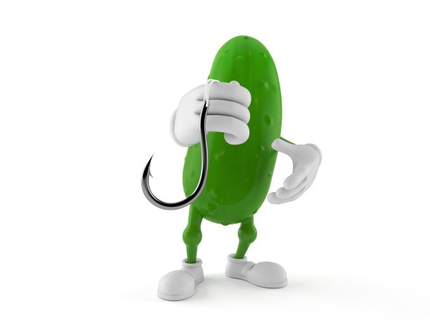 黄瓜性状握鱼钩图片下载