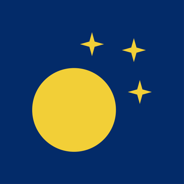 彩色的月亮和星星的图标。矢量插图。图片下载