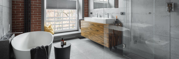 工业风格的浴室图片下载