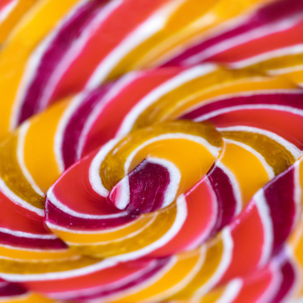 彩色棒棒糖的特写图片下载