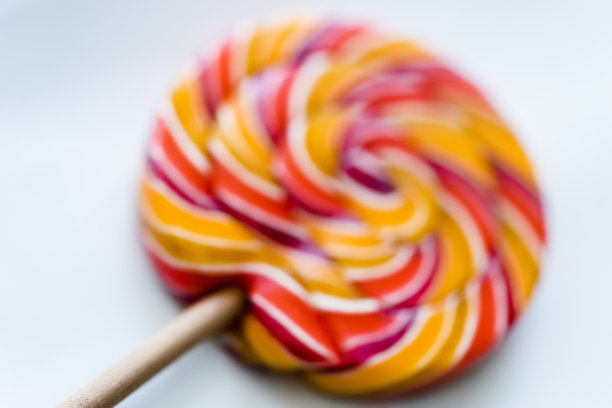 彩色棒棒糖的特写图片下载