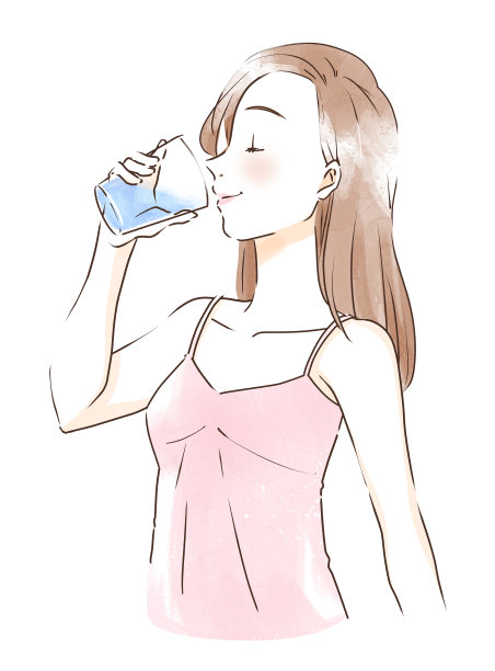 女人做的水合作用。图片下载