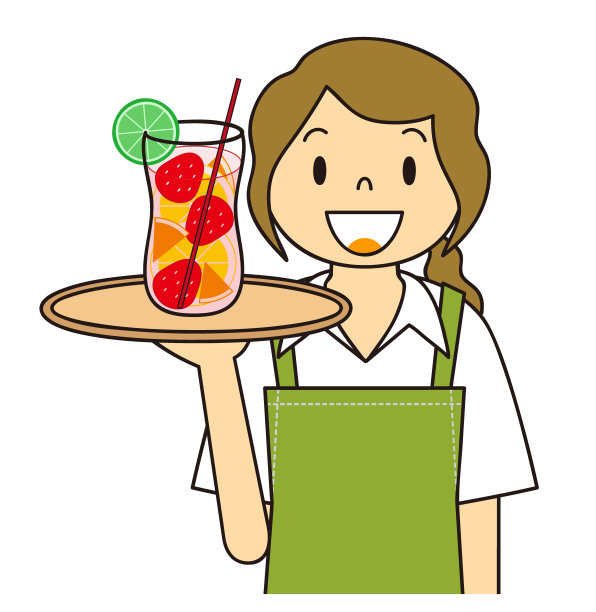 各种服务员手势图片下载