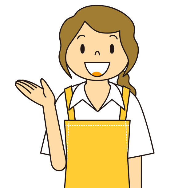 各种服务员手势图片下载