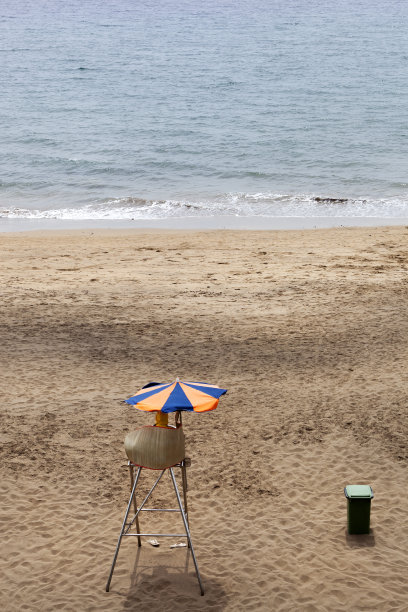 兰萨罗特岛Costa te吉斯的救生员图片下载