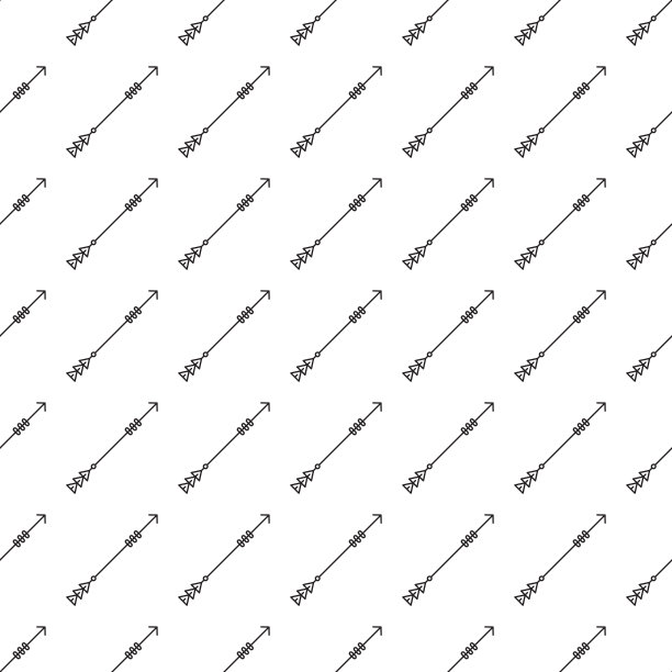 箭头无缝模式上的白色背景图片下载