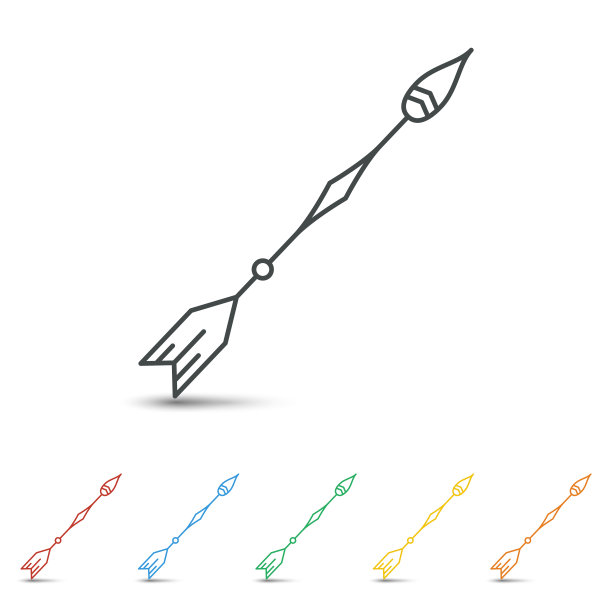 箭头图标设置为平面设计图片下载