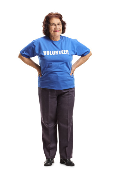 老年妇女自愿摆姿势图片下载