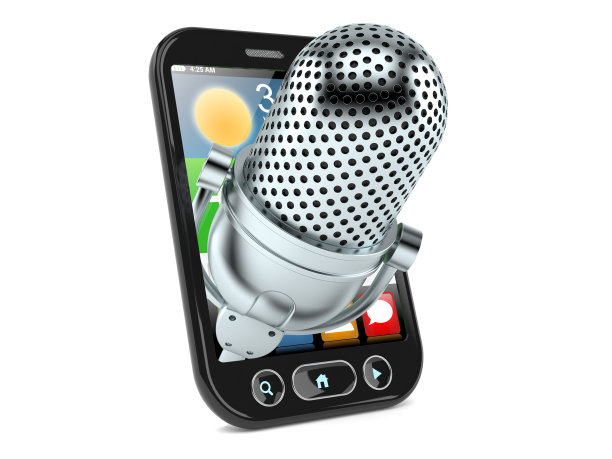 智能手机内置无线麦克风图片下载