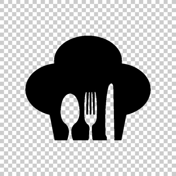 餐厅-绿色矢量图标图片下载