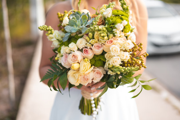 手捧花图片素材ID：334832946