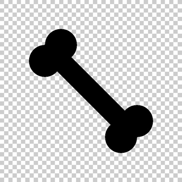 骨绿色矢量图标图片下载