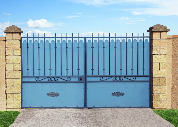 蓝色金属传送门。图片下载