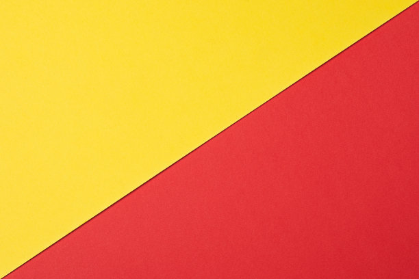 抽象背景塑料表面的红色和黄色纹理。成背景图片下载