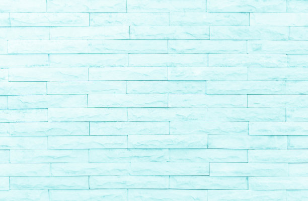 无缝蓝色粉彩图案的装饰砖砂岩。图片下载