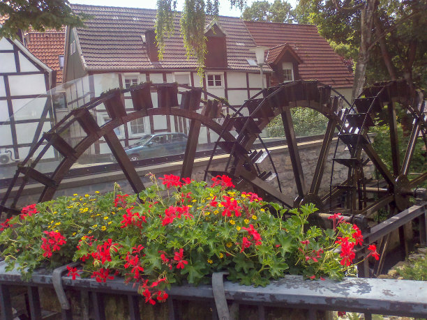 比勒费尔德，城市，德国建筑图片下载