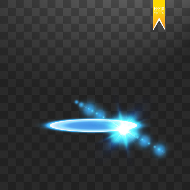 未来传送。神奇的幻想门户。光的效果。蓝色蜡烛的光线与火花在一个透明的背景夜景。空旷的灯光效果的讲台。迪斯科俱乐部舞池。图片下载