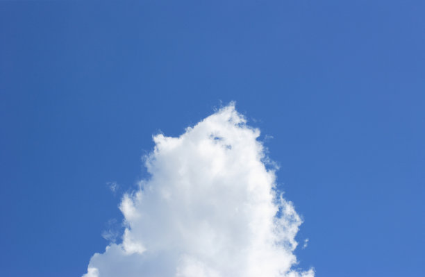 蓝天上的云图片下载