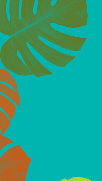 怪兽色彩抽象艺术背景图片下载