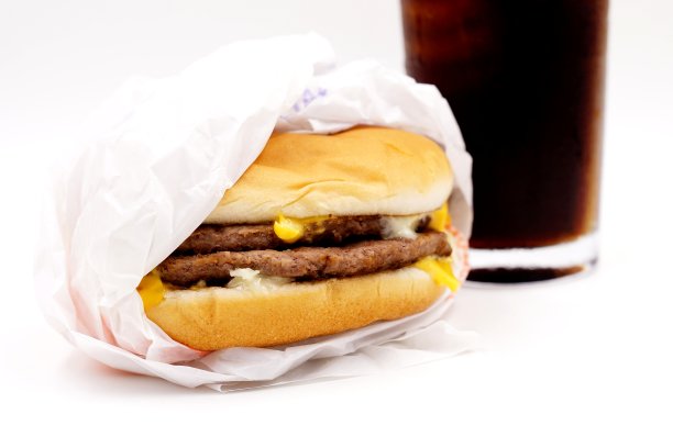 双层芝士汉堡图片下载