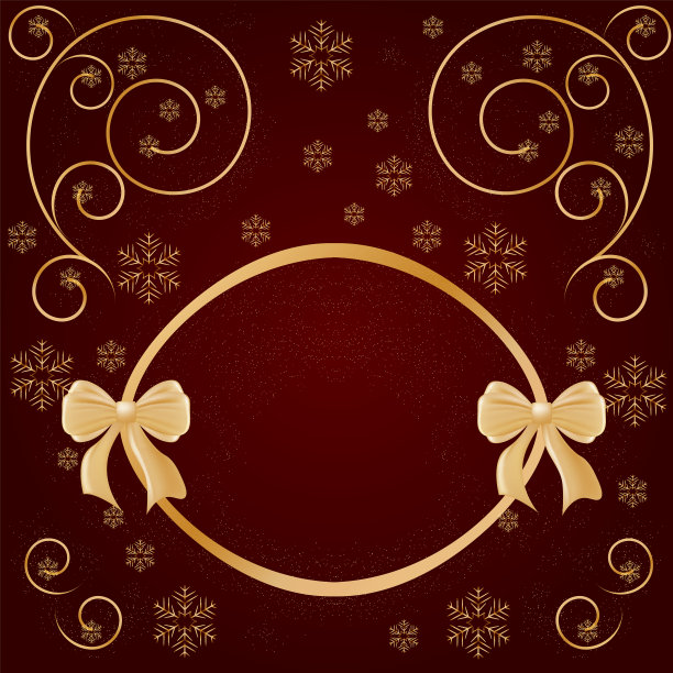 美丽的背景与黄金模式，复制空间的文本。图片下载