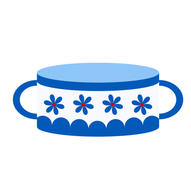 锅平插图上白色图片下载