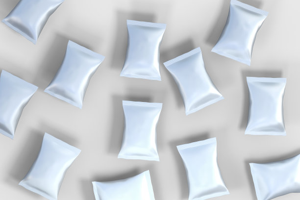 3d渲染，白色背包与白色背景图片下载