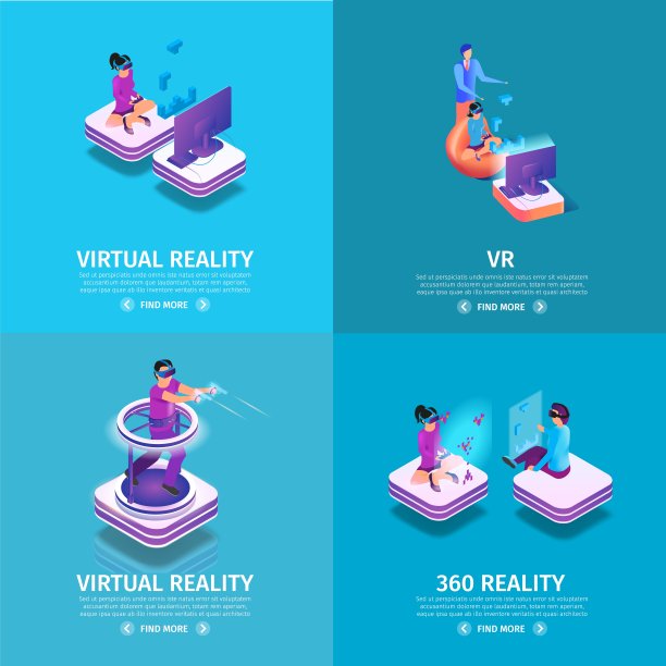 VR广场横幅设置与游戏人玩图片下载