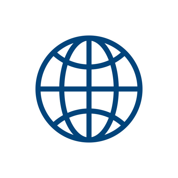 Web图标矢量孤立在白色背景。全球图标图片下载