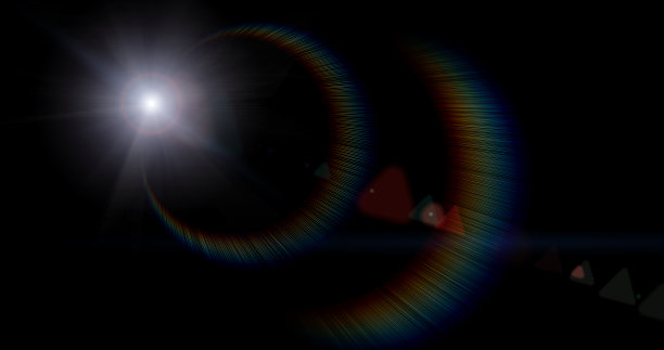 镜头光晕效果图片下载