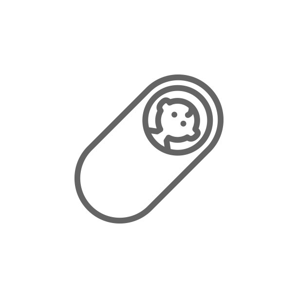 母亲节婴儿轮廓图标。元素的母亲节插图图标。符号和符号可以用于网页，标志，手机应用程序，UI，用户体验图片下载