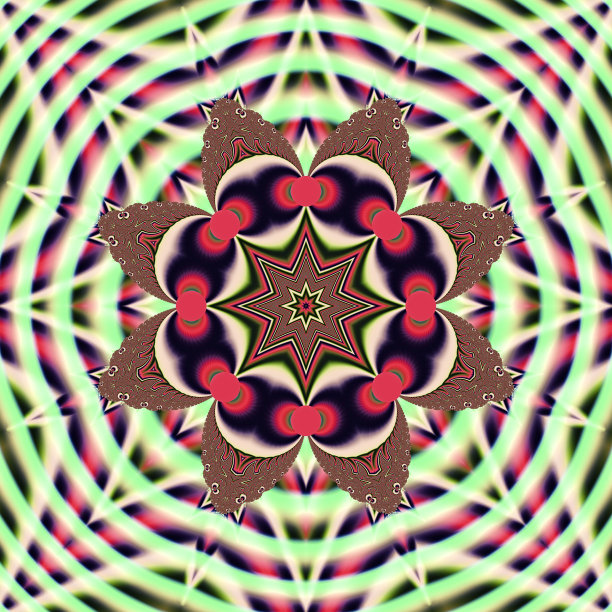 丝质围巾，披肩，曼荼罗设计图片下载