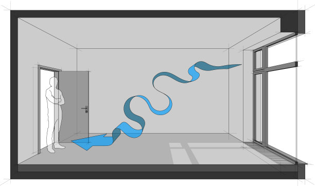 空房间，有落地窗，自然通风图片下载