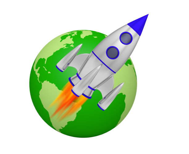 地球火箭起飞图片下载