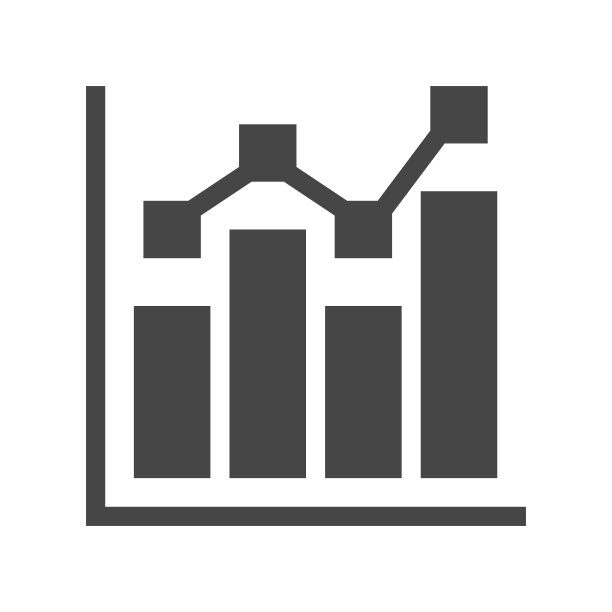 分析图标。矢量插图风格为扁平标志符号，黑色，白色背景。专为Web和软件界面设计。图片下载
