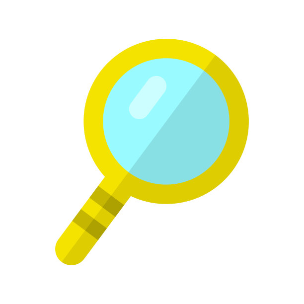 放大矢量插图在平面风格设计图片下载