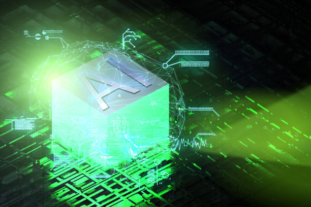 AI网络服务器技术机器人图片下载