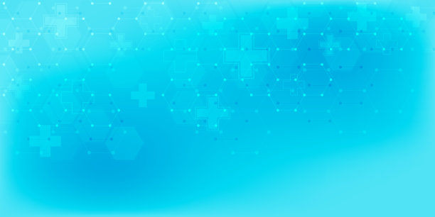 具有六边形图案的抽象医学背景。医疗保健技术、创新医学、健康、科学和研究的概念和理念。图片下载