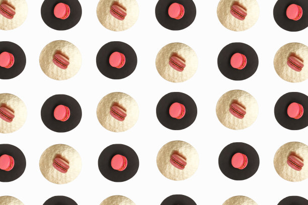 蛋白杏仁饼干模式图片下载