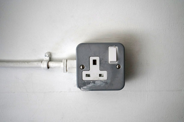 工业金属电源插座图片下载