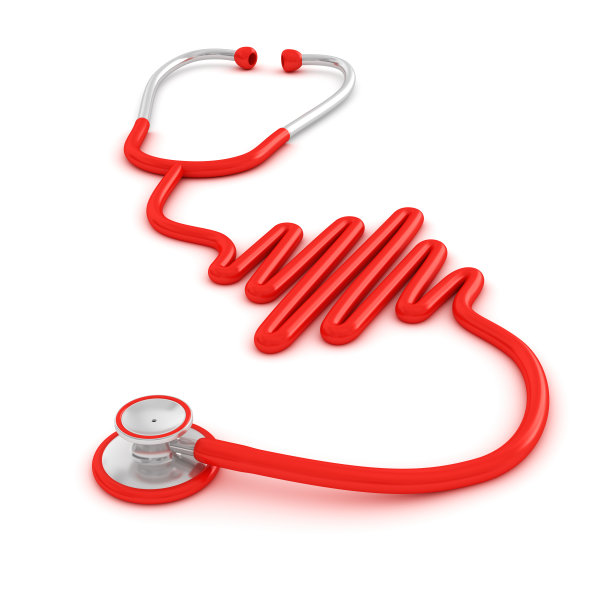 听诊器。医疗服务。在白色背景上隔离图片下载