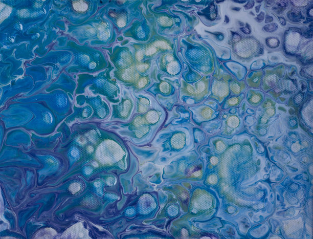 抽象油画纹理墙面，背景-形象图片下载