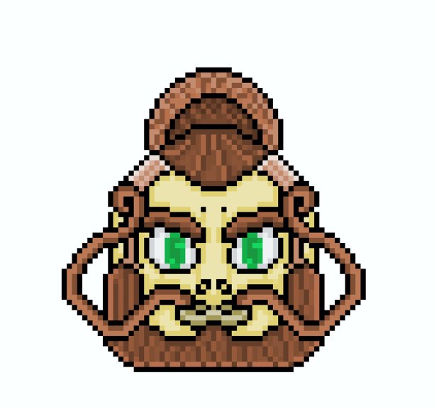 游戏中的像素艺术角色图片下载