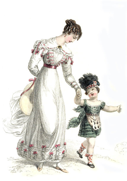 穿着旧式服装的女人图片下载