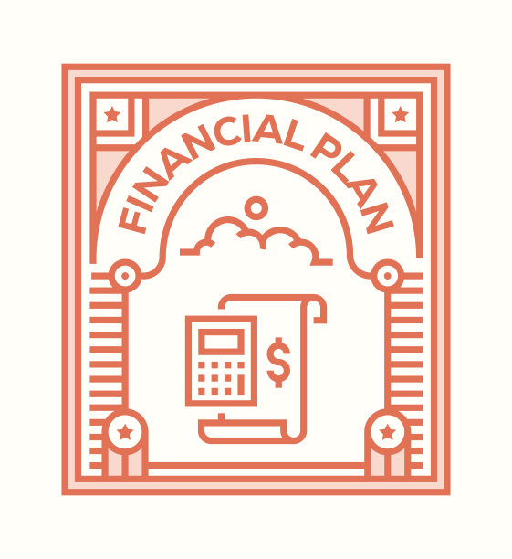 财务计划图标概念图片下载